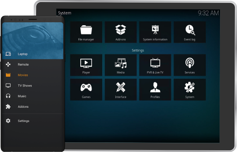 how to use kodi for android